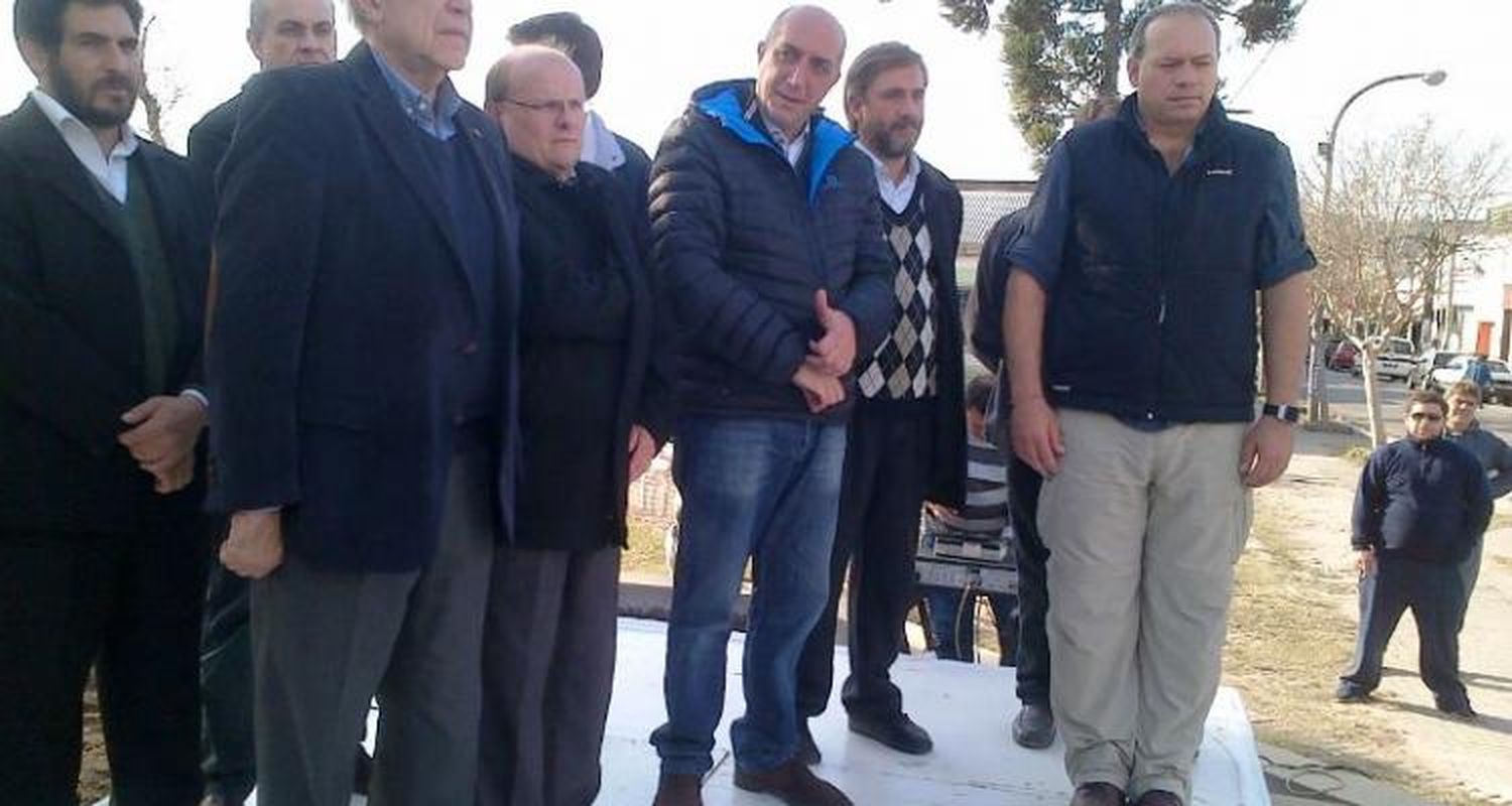 Para Berni, el Centro de Monitoreo hará “que baje el delito y los sampedrinos estén más tranquilos”