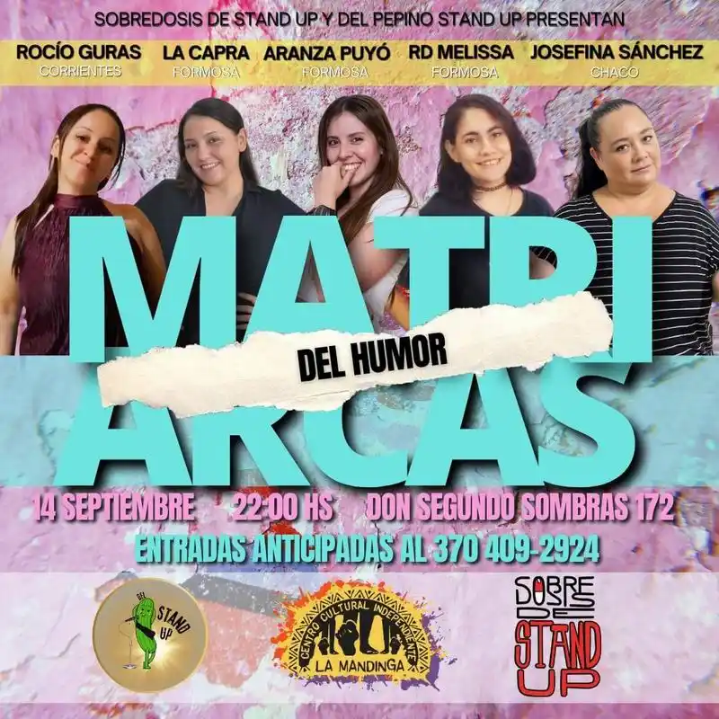 Matriarcas del humor
para llorar de risa