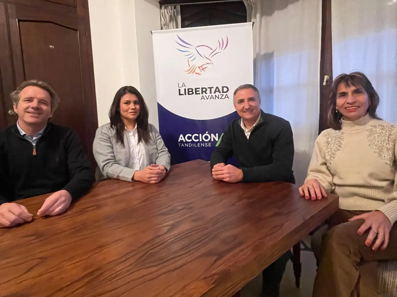 Gonzalo Santamarina encabezará la lista de Acción Tandilense - La Libertad Avanza en la ciudad.