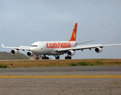 La Unión Europea prohíbe a Conviasa operar en su territorio