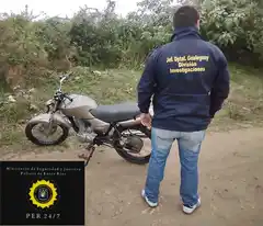 DOS MOTOCICLETAS RECUPERADAS POR LA DIVISIÓN INVESTIGACIONES
