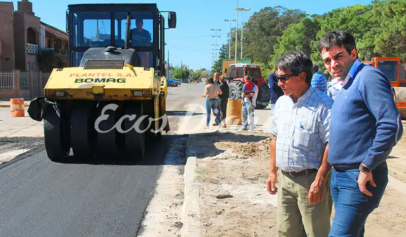 Colocaron  asfalto en un tramo de Av. 10