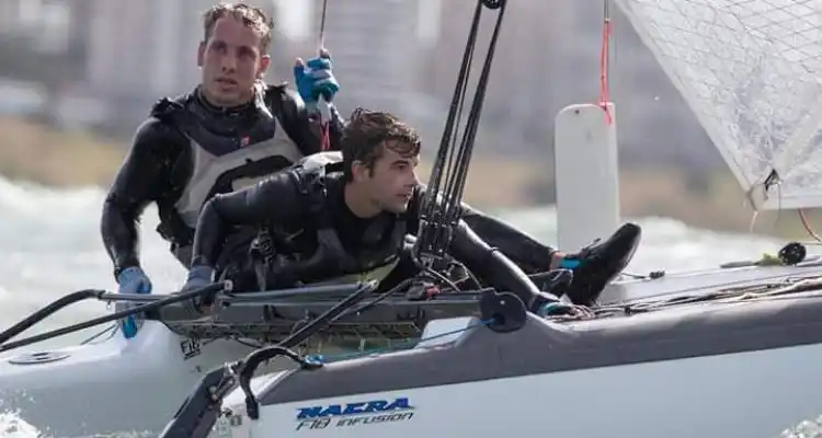 En la Semana Internacional en Mar del Plata, Dante Cittadini finalizó segundo en F18