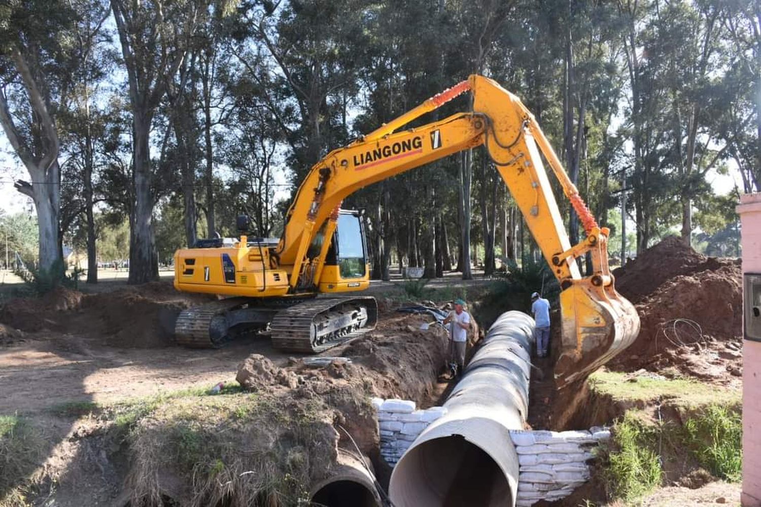 Rufino: el municipio avanza con obras en distintos frentes