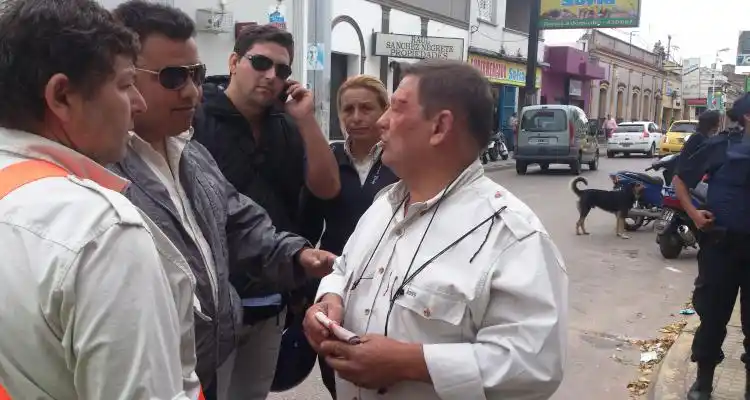 Agredieron a un inspector de Tránsito durante un operativo