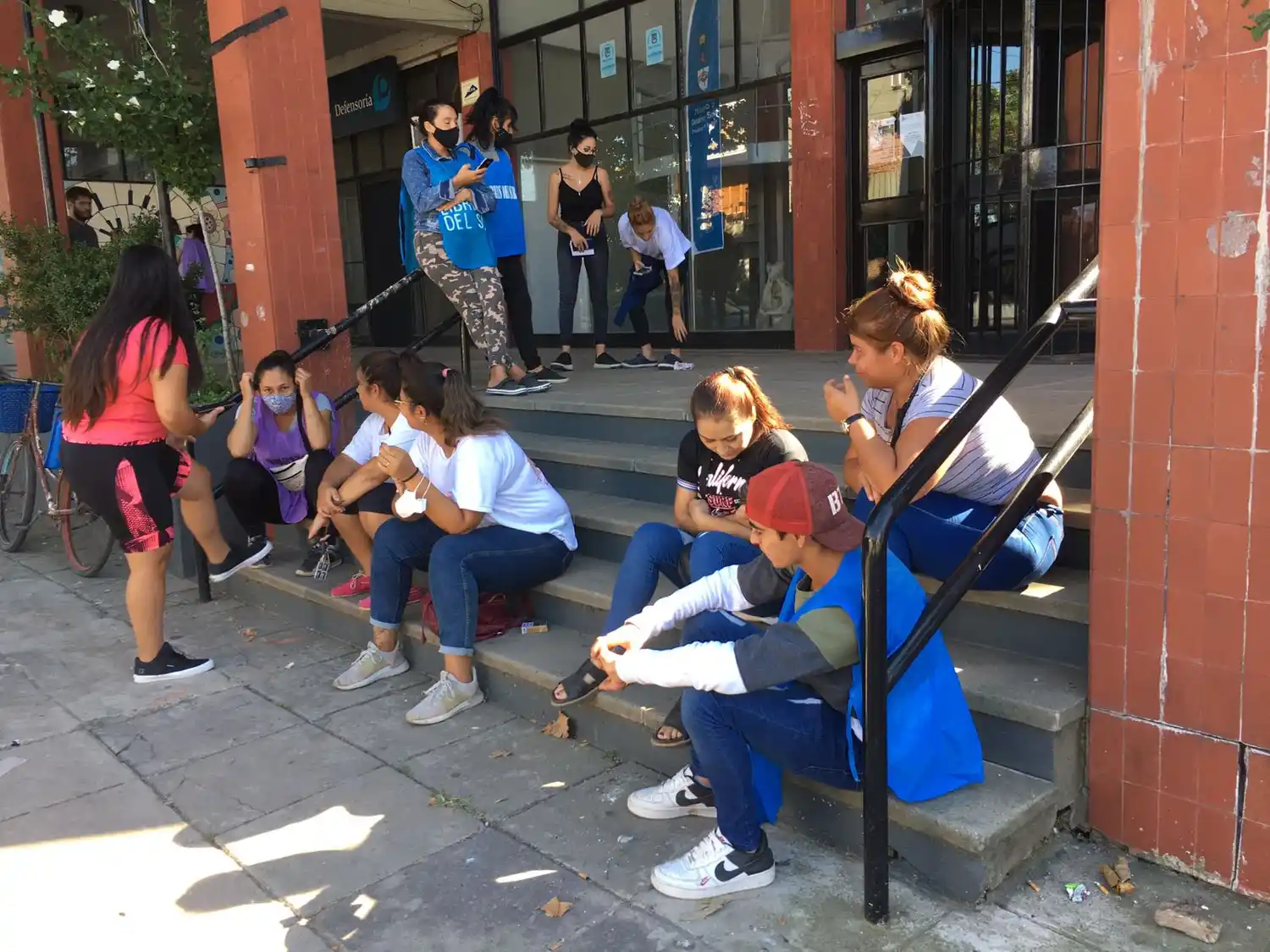 Acampe piquetero: “Hay que transformar los planes en trabajo genuino”, dijo Macchia