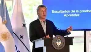 Macri presentó los resultados de las pruebas Aprender