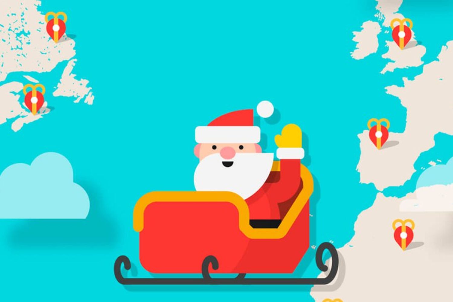 ¿Dónde está Papá Noel? Seguí en vivo el recorrido por el mundo