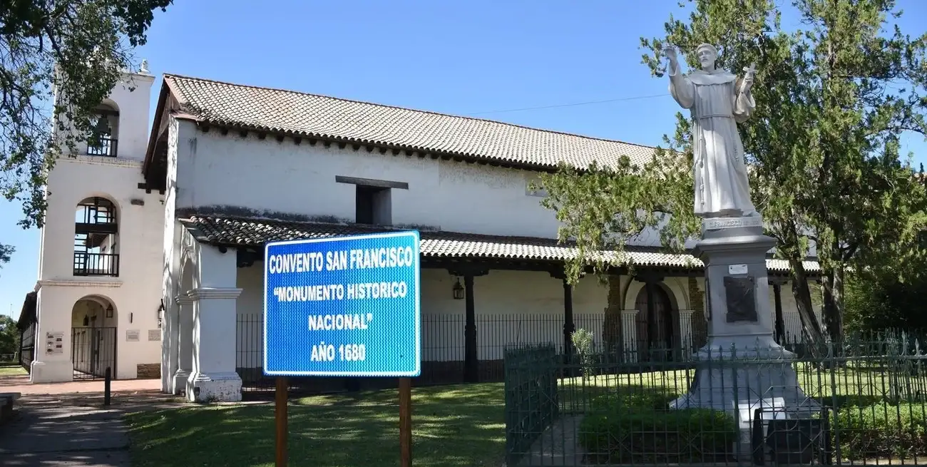 El convento es una joya cultural y religiosa de Santa Fe. Credito: Archivo Flavio Raina