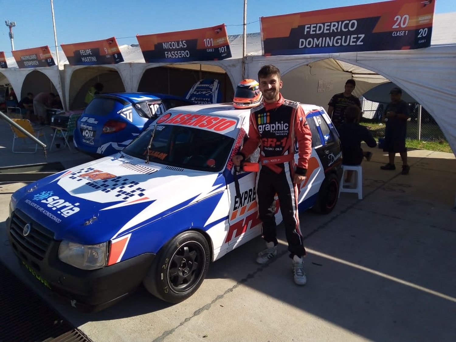 “Pescadito” Domínguez abrió la temporada con un séptimo puesto: “Di todo y se que me queda mucho por aprender”