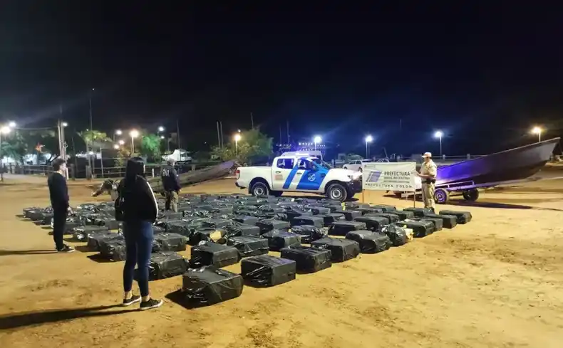 Secuestran un millonario cargamento que pretendían cruzar al Uruguay