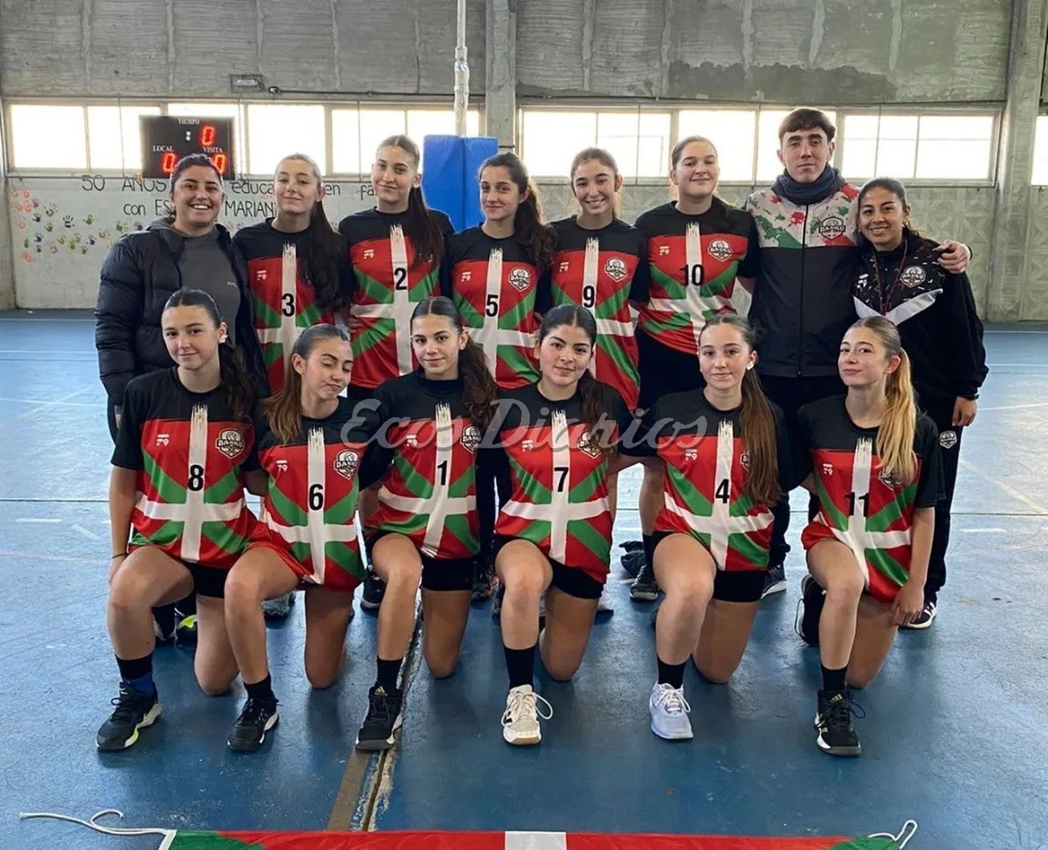 La Sub-17. De Cestoball Necochea, en el torneo de la Confederación Argentina de Cestoball