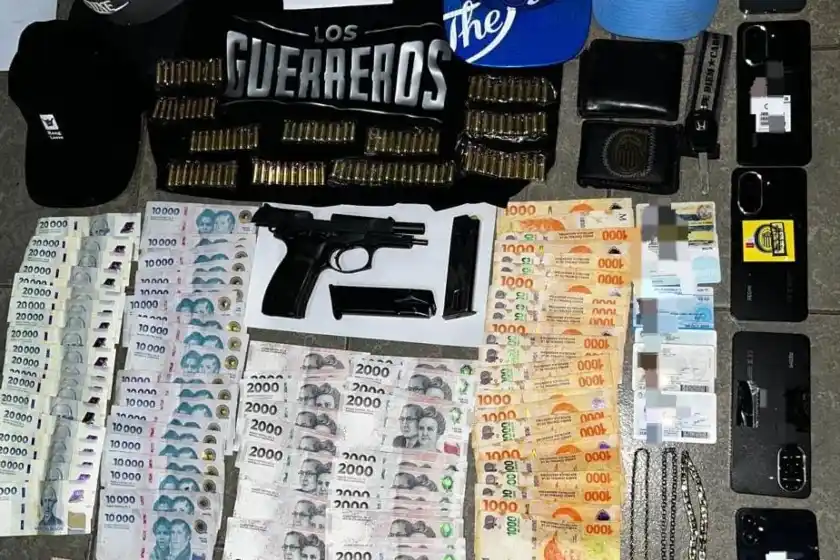 Elementos secuestrados.