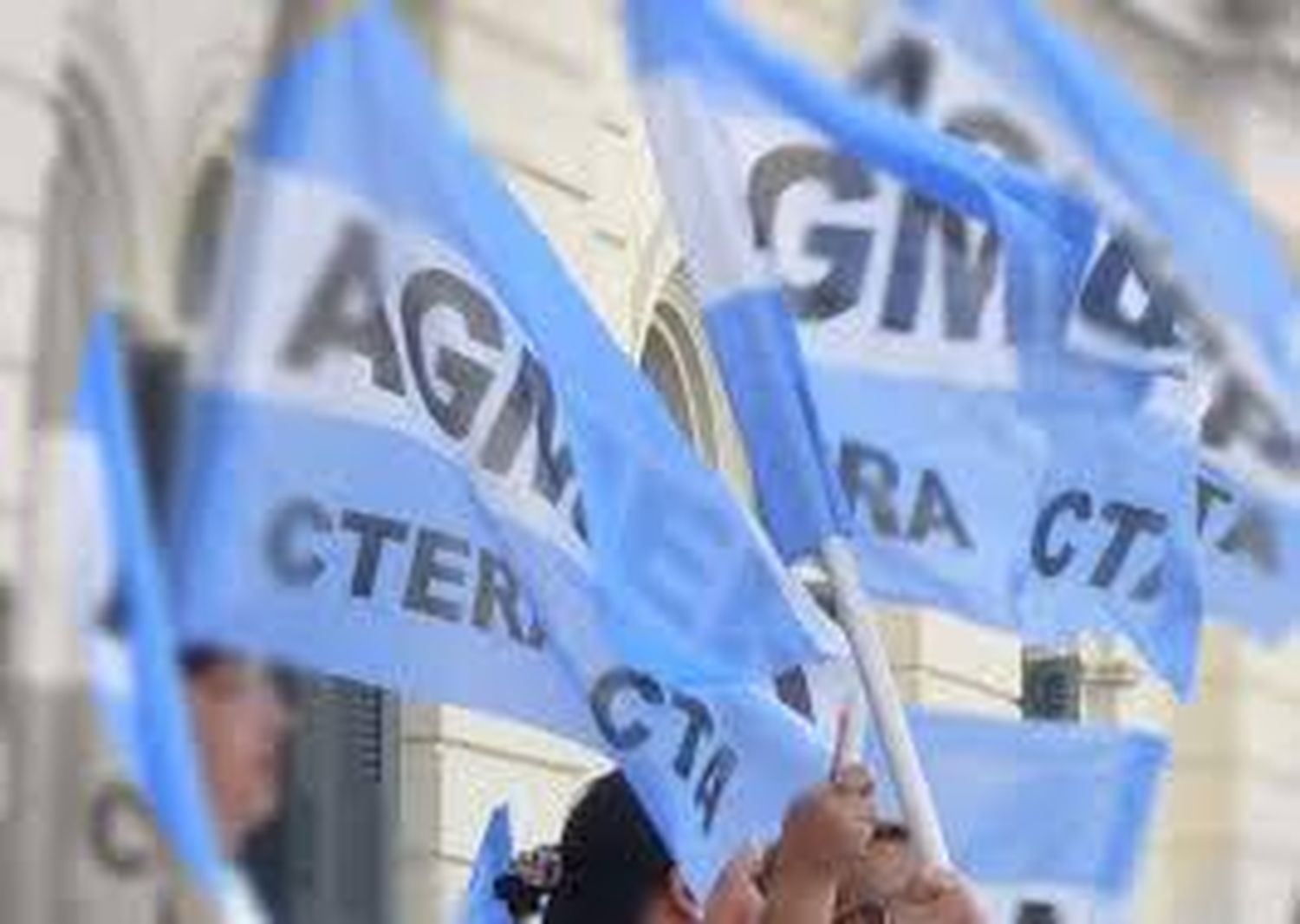 Agmer realiza una volanteada en el marco del paro