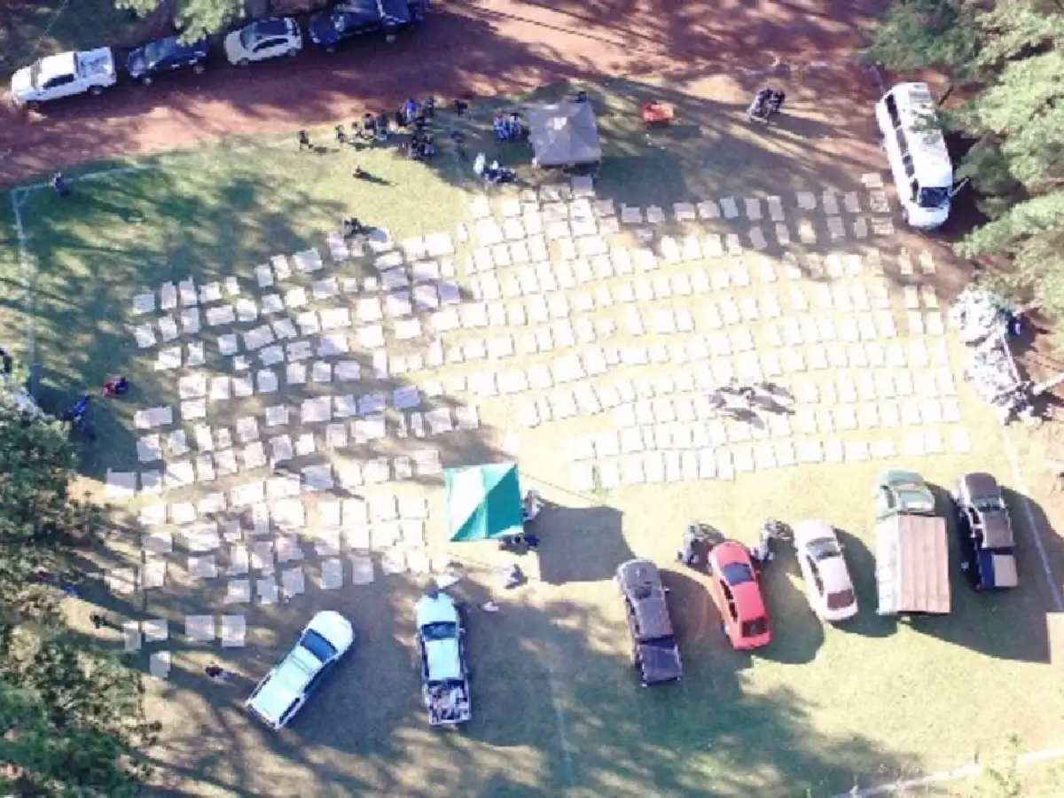 Secuestran 7 mil kilos de droga en Misiones