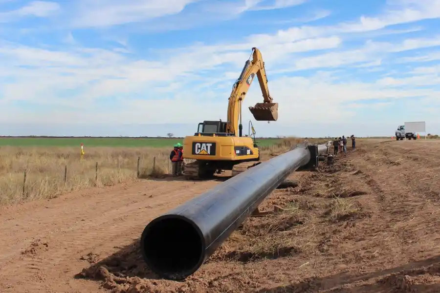 Los caños de la mentira, que recorrieron Mársico y Bottero junto al entonces ministro Ciancio