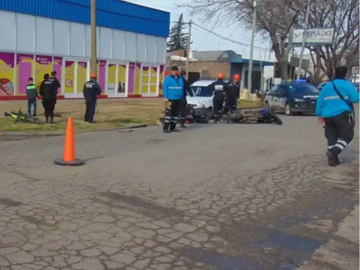 Grave accidente vial en Venado Tuerto.