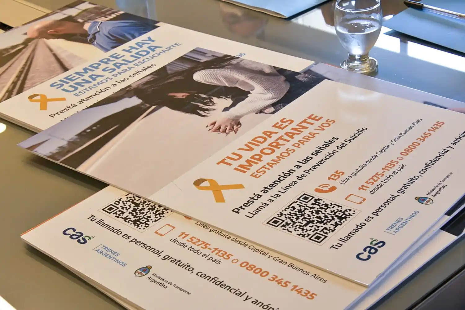 Trenes Argentinos trabaja para prevenir casos de suicidio en el ámbito ferroviario