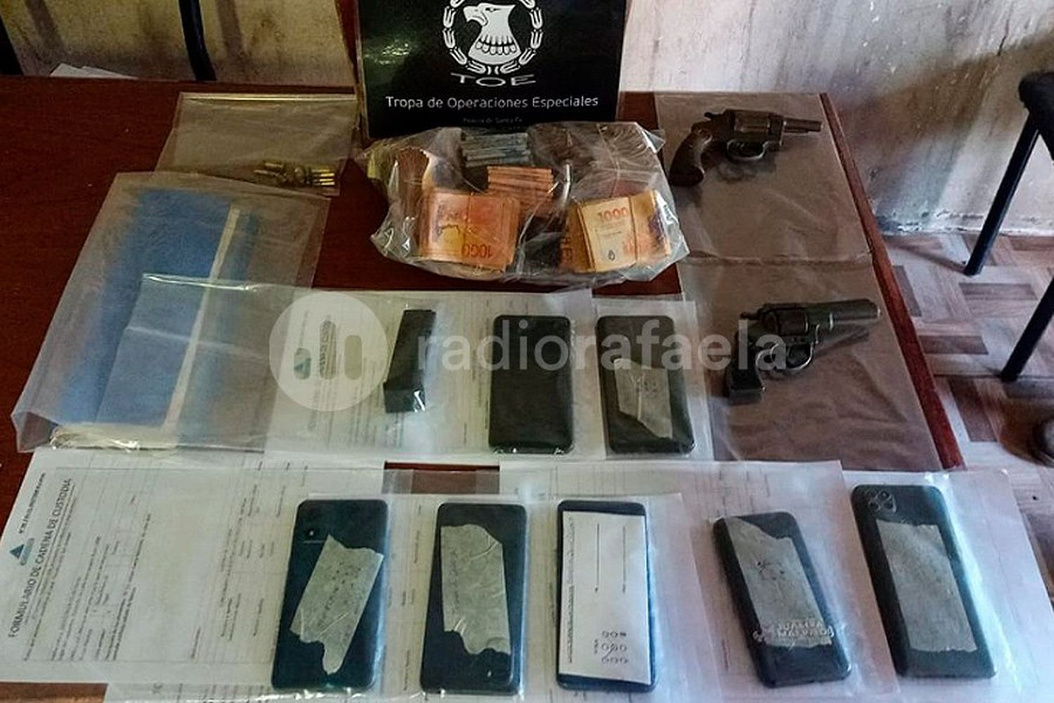 Duro golpe para una banda narco que operaba en la región dirigida por un preso desde Coronda