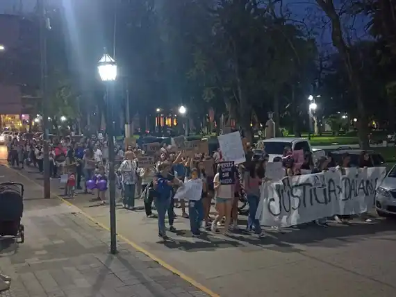 Gualeguay marchó para pedir justicia por Daiana Mendieta