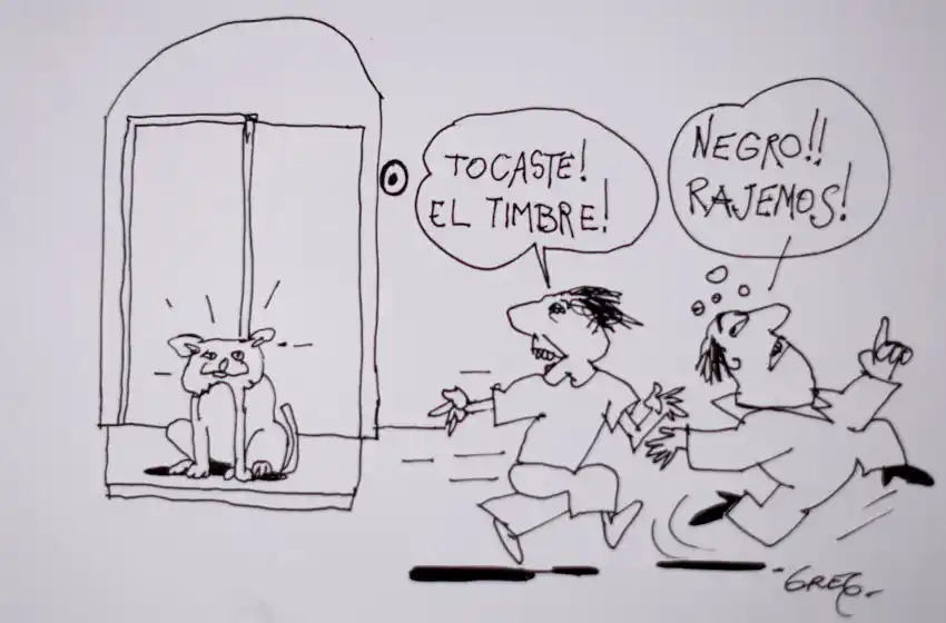 El puma y la garza mora