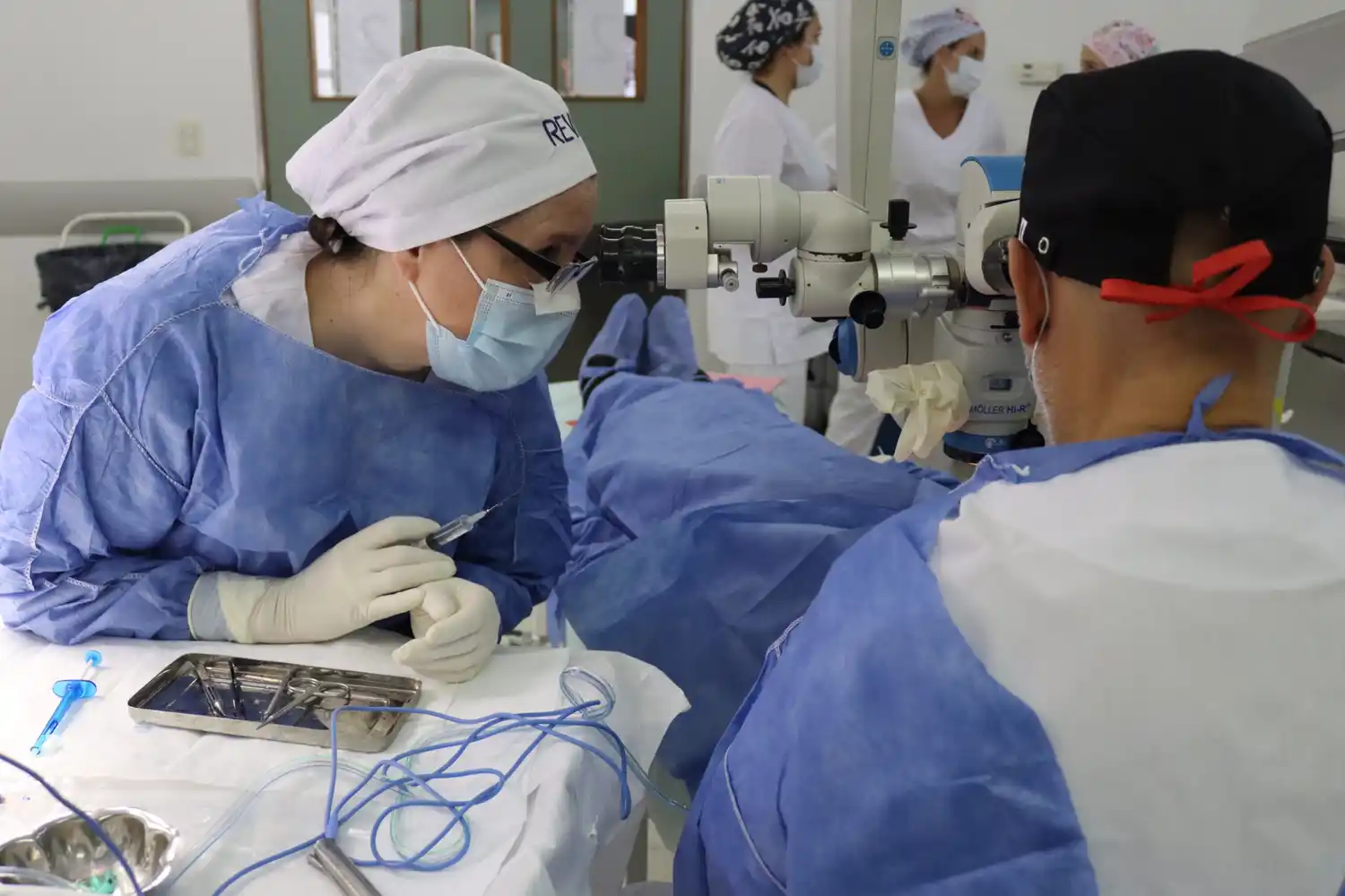 En la provincia de Santa Fe se realizan 400 cirugías de cataratas en 72 horas