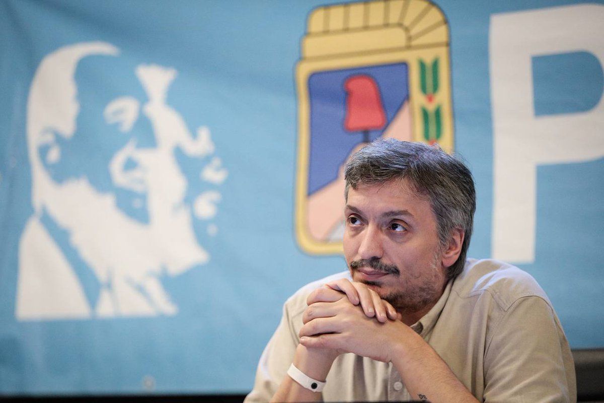 Máximo Kirchner, presidente PJ bonaerense
