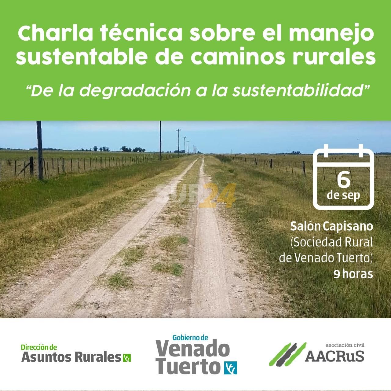 Charla técnica sobre el manejo sustentable de caminos rurales  
