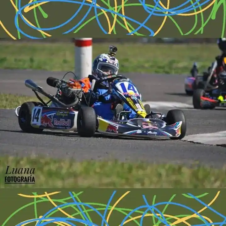 Joaquín Correa se quedó con la promocional de karting