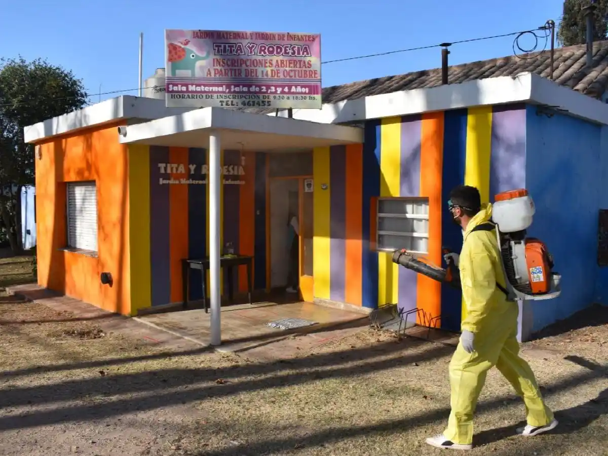 Colonia Caroya reabre jardines maternales bajo un estricto protocolo sanitario