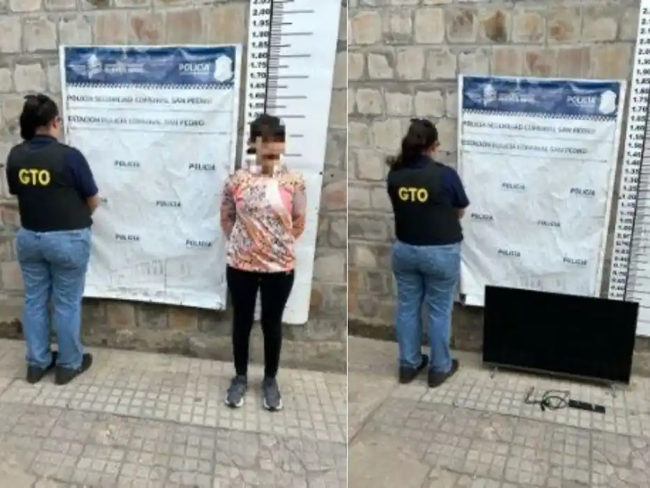 Recuperaron un televisor robado el 2 de septiembre.