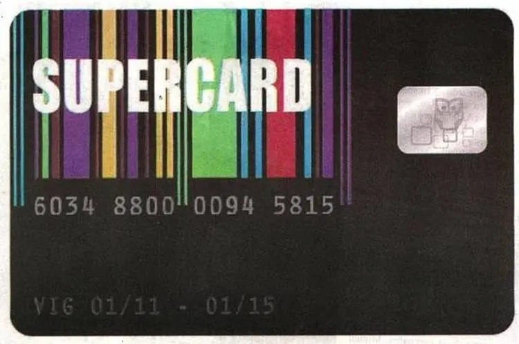 Poca aceptación de la SuperCard de Moreno