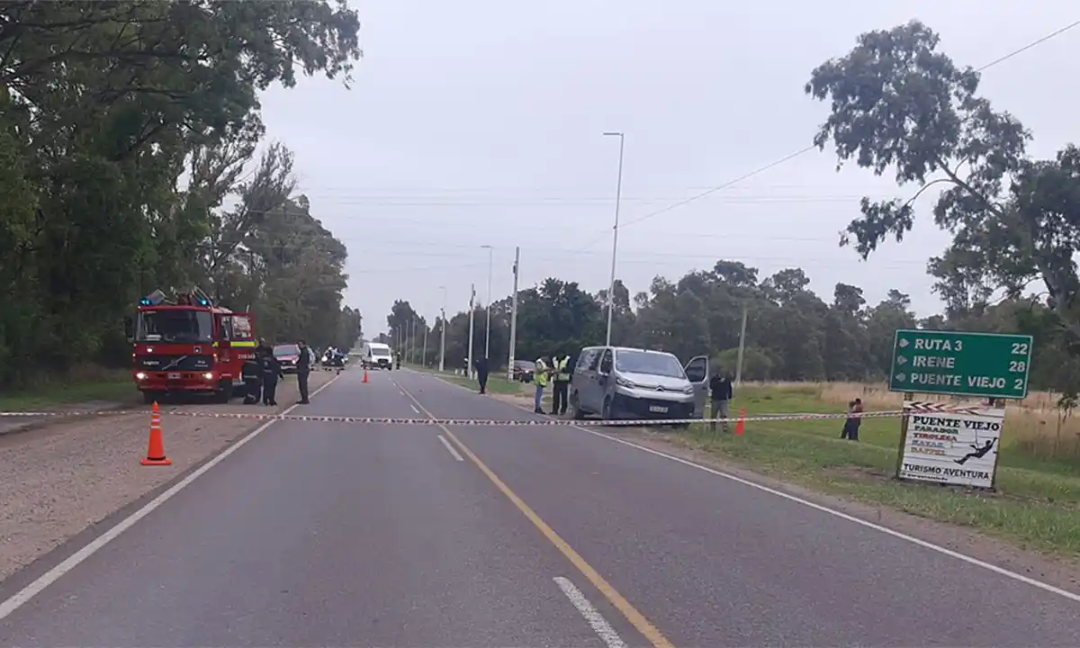Oriente: falleció un chico de 14 años que fue embestido en la ruta
