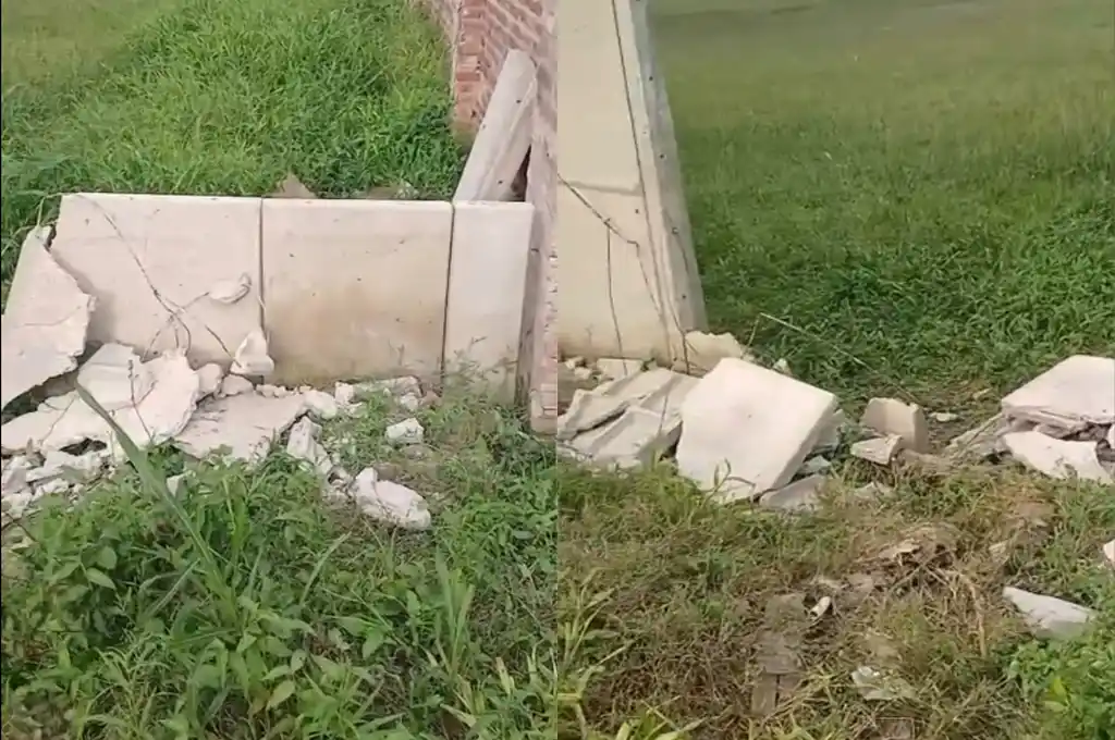 Nuevos destrozos en Sportivo Norte: “otra vez la misma bronca, la misma impotencia”