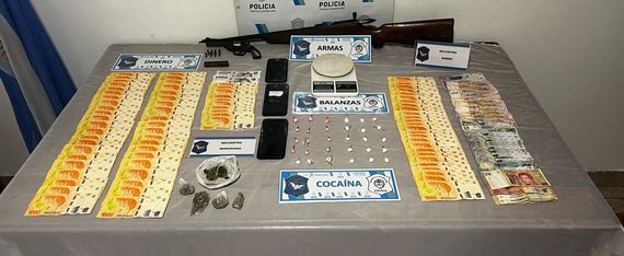 La policía secuestró droga y arrestó a un hombre en La Movediza