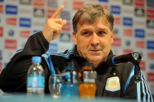 Martino realizó su primera práctica formal al frente del seleccionado
