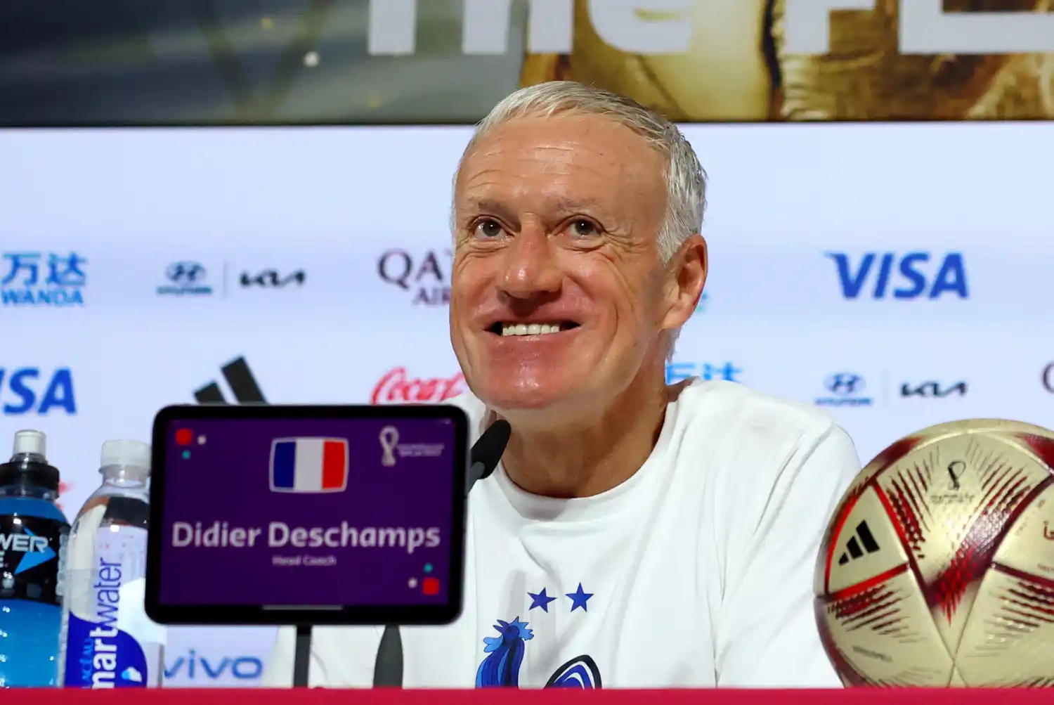 Deschamps busca ganar su segundo Mundial seguido.