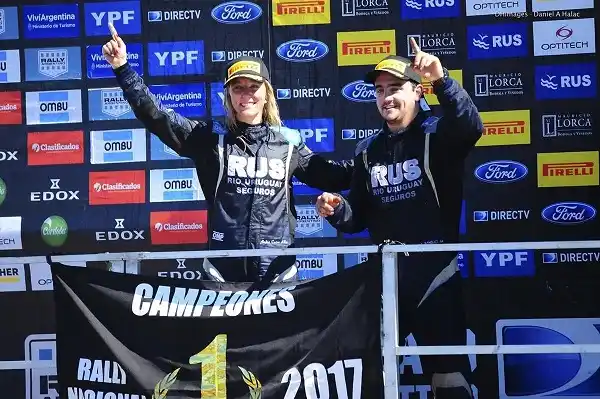 Nadia Cutro hizo historia y se consagró campeona argentina de Rally