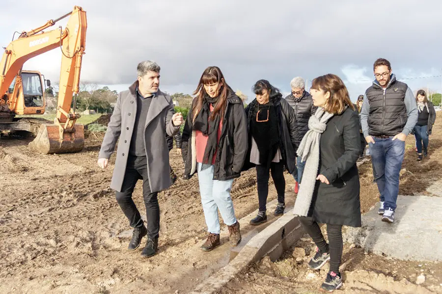 Servicios básicos: avanza la obra en el barrio Los Malvones