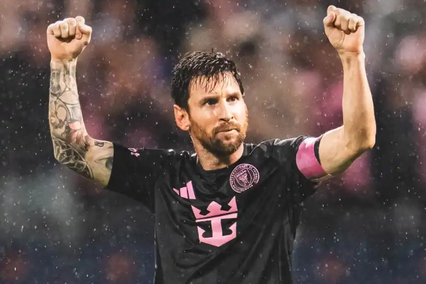 Messi fue figura con un doblete y una asistencia en una nueva goleada del Inter Miami