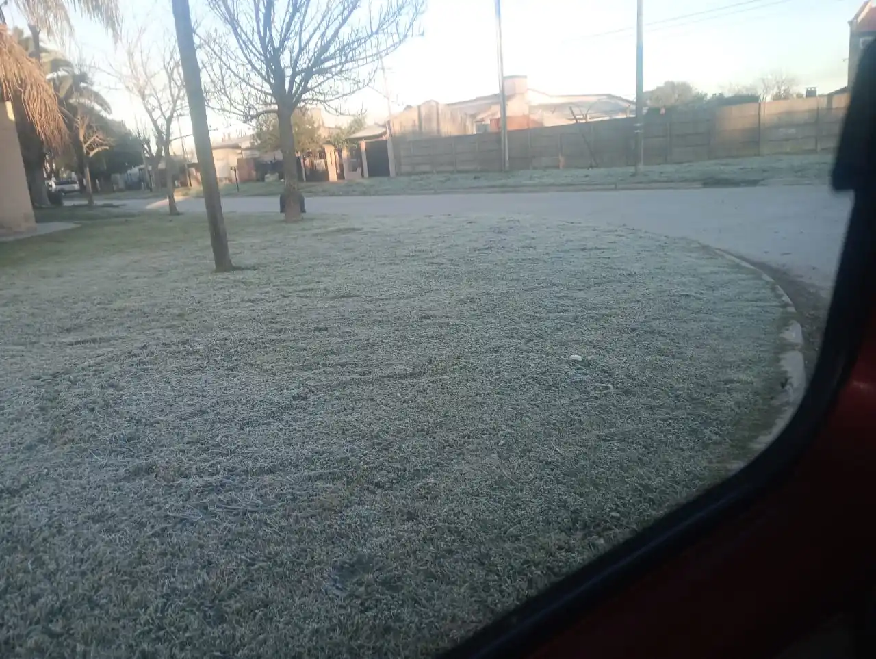 Mañana muy fría en la ciudad con una mínima bajo cero.