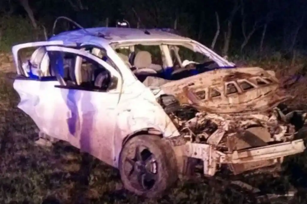 Vuelco fatal en ruta de Entre Ríos deja dos muertos y heridos