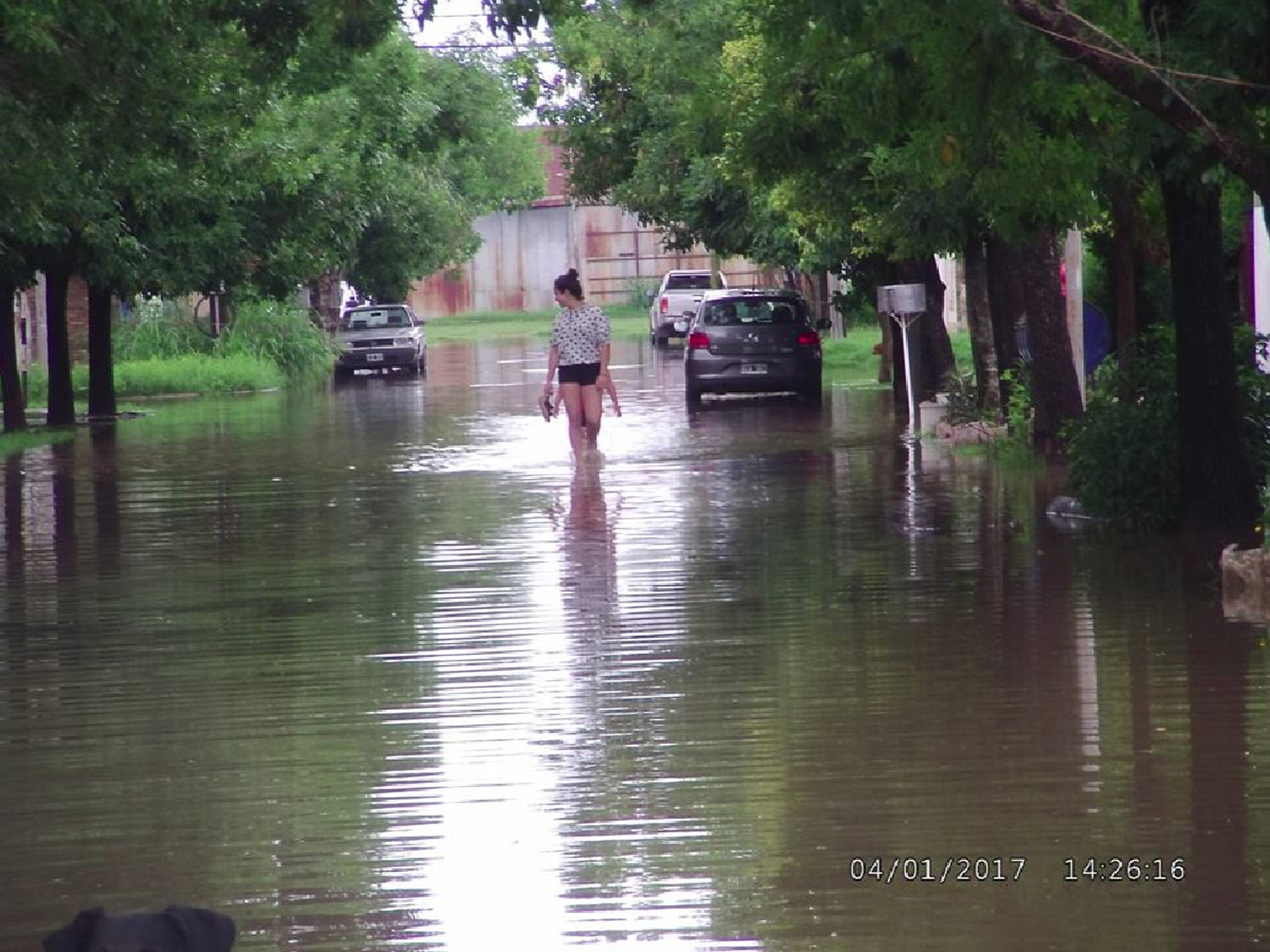 Más de 150 familias damnificadas en el departamento San Justo