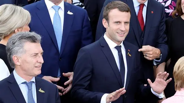 Macri y Macron dialogaron sobre «avanzar» en un acuerdo entre el Mercosur y la Unión Europea