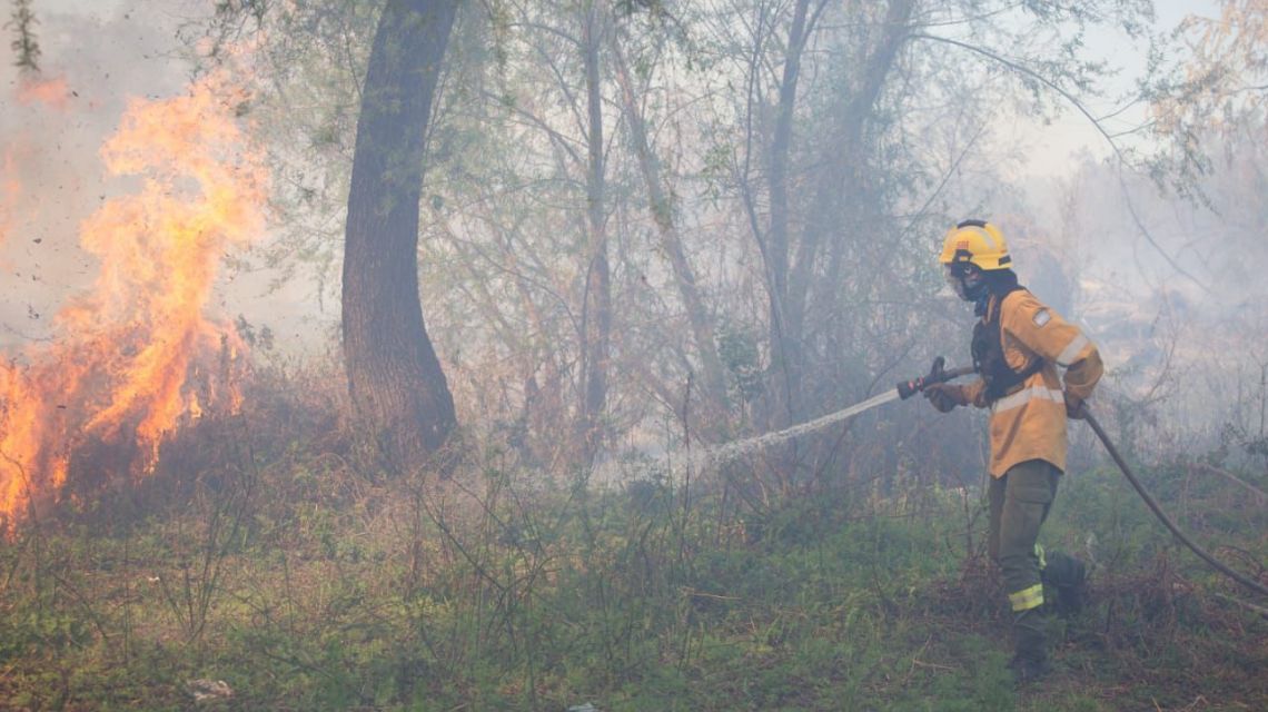 Son más de cuatros focos de incendios los que se encuentran activos afectando a pueblos y ciudades de la provincia vecina, y el humo llegó a la ciudad de Rosario y poblaciones cercanas.