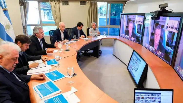 Los gobernadores apoyaron la prórroga de la cuarentena