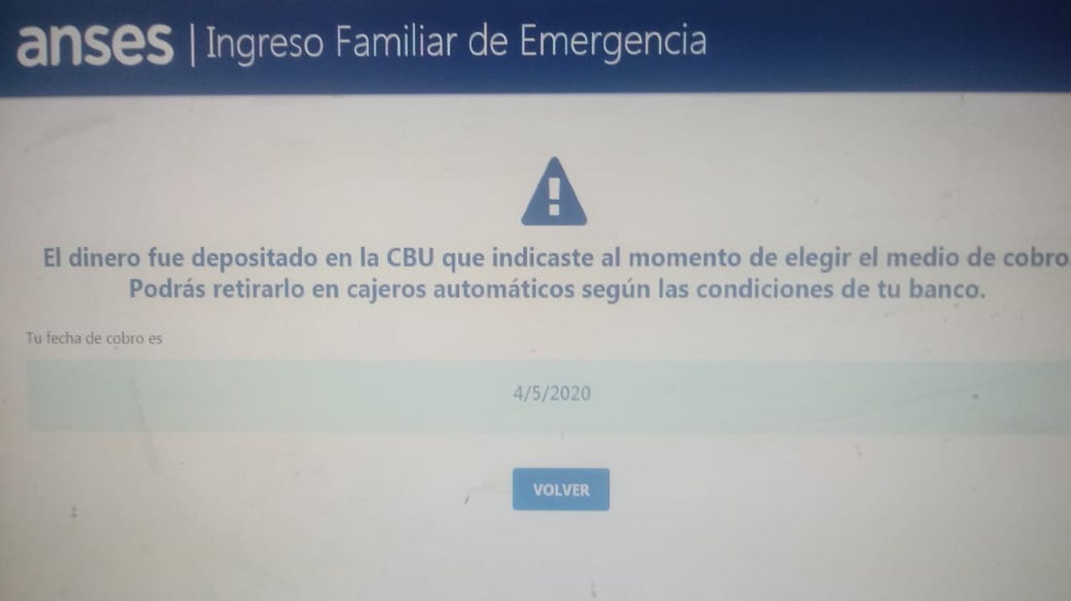 Odisea de beneficiarios del primer IFE: Por web les figura que ya cobraron pero eso nunca sucedió y temen estafas