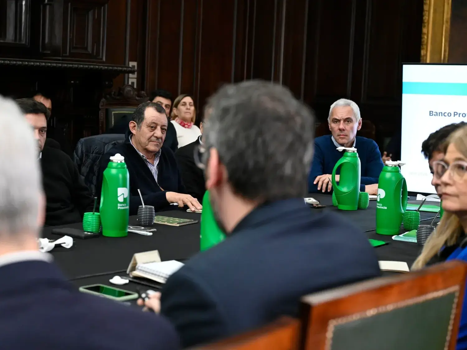 Julio Marini fue uno de los 30 intendentes que participó de la jornada
