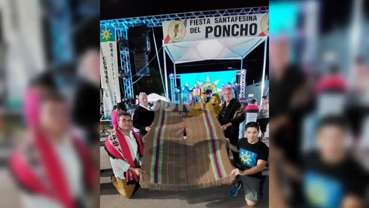 Enrico propone instaurar el “Poncho Santafesino” presentado en Christophersen