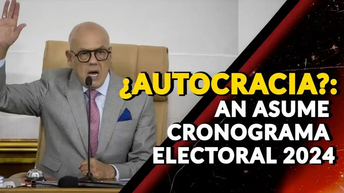 ¿AUTOCRACIA? AN asume cronograma electoral 2024 -VIDEO
